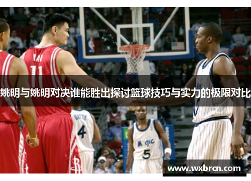 姚明与姚明对决谁能胜出探讨篮球技巧与实力的极限对比